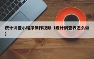 沭阳统计调查小程序制作视频（统计调查表怎么做）