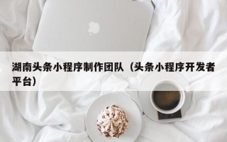 沭阳湖南头条小程序制作团队（头条小程序开发者平台）